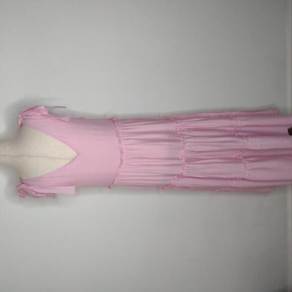 NWOT By the River Women's Pink Dress Size Medium - Picture 5 of 9